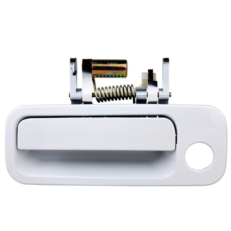 OCPTY Door Handle Exterior Front Driver Left Side Replacement fit 1997-2001 for Camry Outside Door Handle White - Image 1